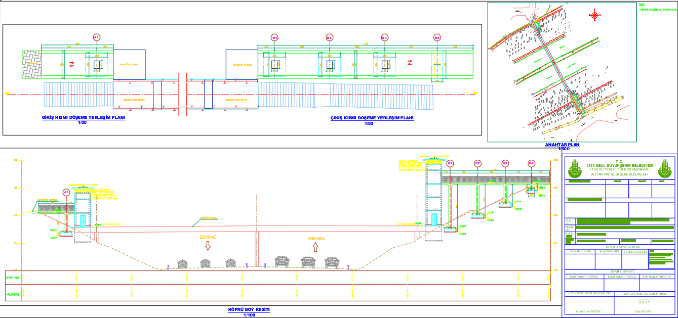 BAĞCILAR 42 EVLER YAYA ÜST GEÇİDİNİN ENGELLİ ERİŞİMİNE UYGUN HALE GETİRİLMESİ PROJESİ